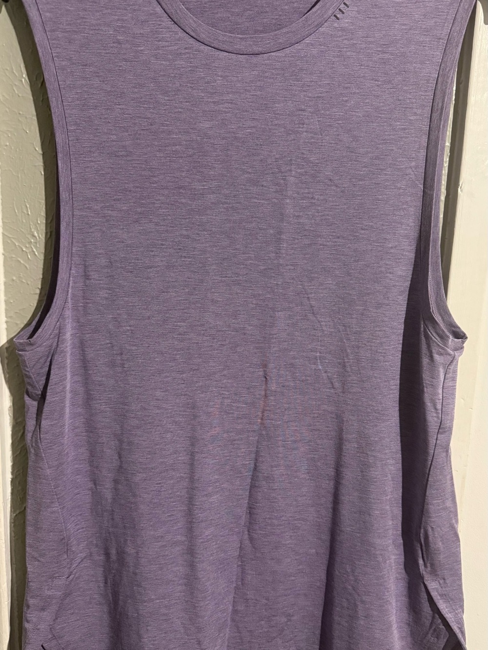 Sleeveless Lavender Muscle Tank Top - Unisex